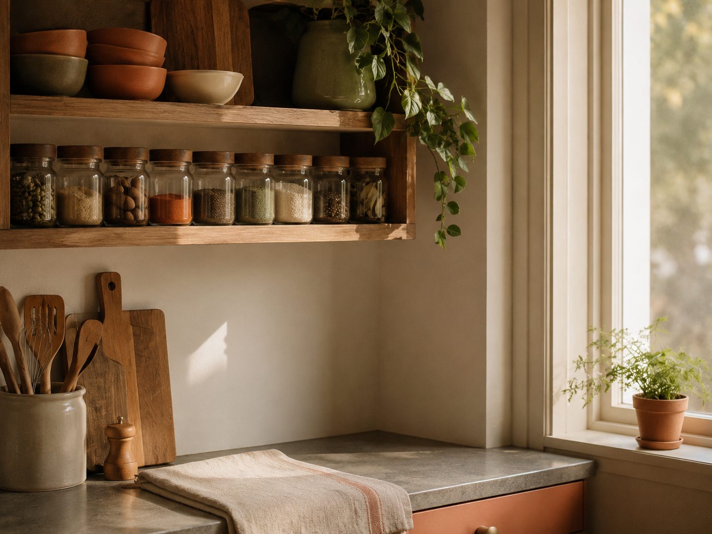 Kitchen Notes: Cara Membuat Dapur Kecil Terasa Lebih Rapi dan Hidup